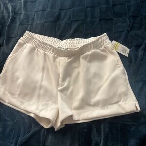 a new day Cream Athletic Shorts